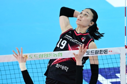 정관장 선수로 뛰던 시절의 표승주