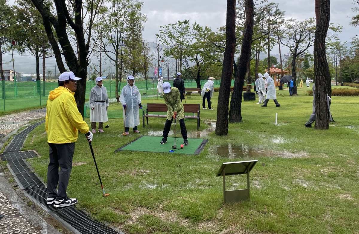 장수군 첫 파크골프장 장계면에 18홀 규모 개장…2개 추가 조성