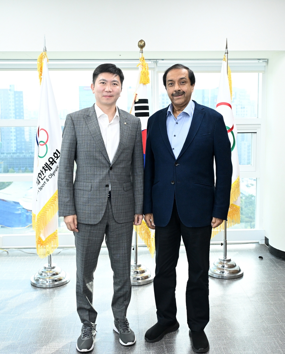 유승민 대한체육회장, 국제스포츠기구 주요 인사와 연쇄 회동
