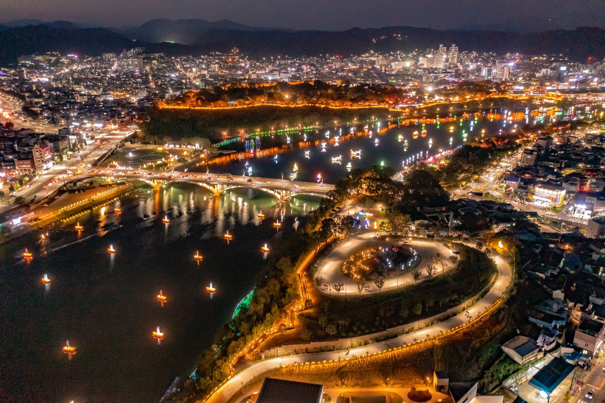 진주 남강유등축제