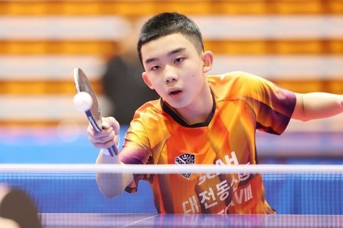 이승수의 경기 장면