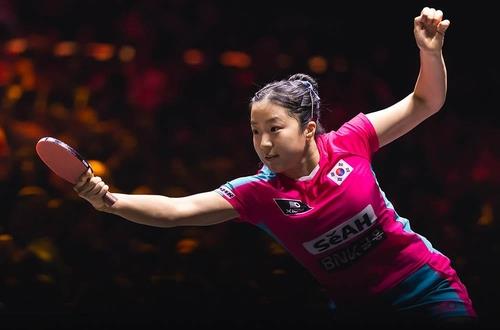 '신유빈 주축' 탁구 대표팀, 아시아선수권 출격…결승 진출 목표