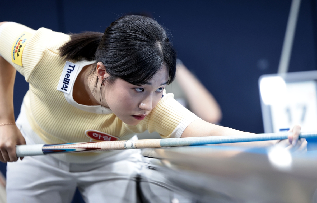 박정현, 임정숙 꺾고 여자프로당구 32강…애버리지 1.667로 1위