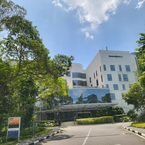 AI 싱가포르가 입주해 있는 싱가포르 국립대학교 건물