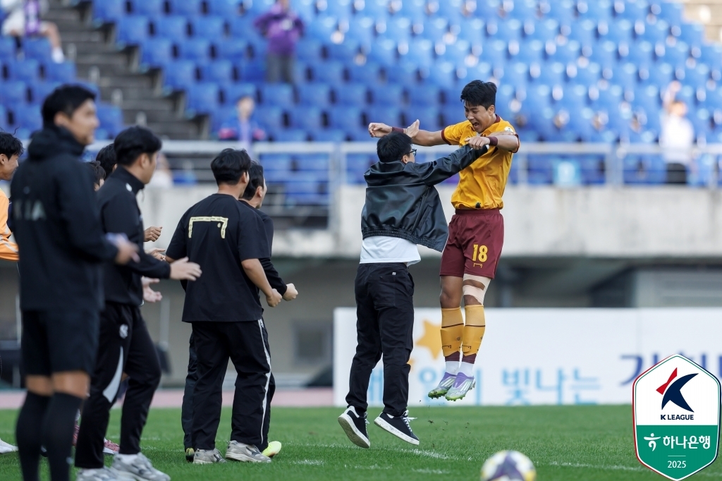 광주FC 박인혁 결승골로 안양 1-0 격파…K리그1 잔…