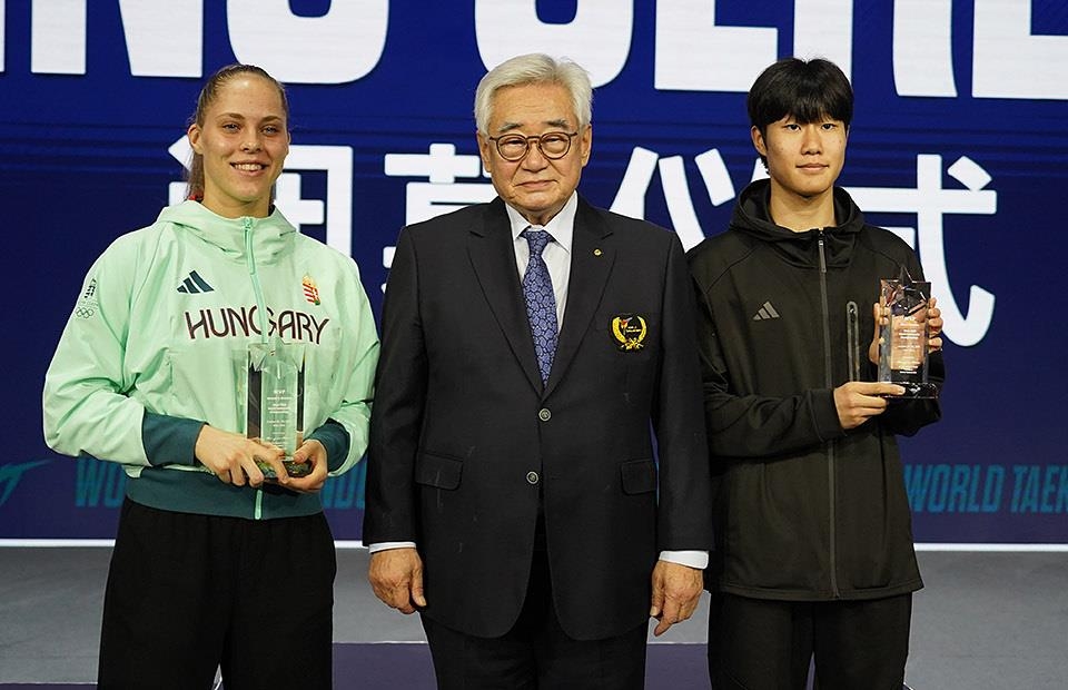 태권도 남자 대표팀, 세계선수권 5연패…서은수 MVP 수상(종합)