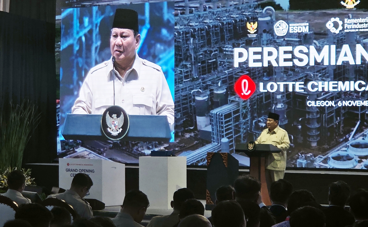 축사하는 프라보워 인도네시아 대통령