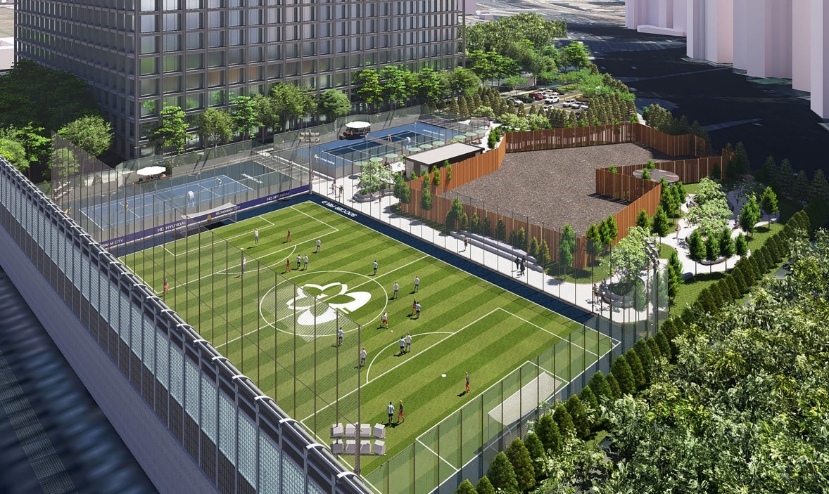 성남시, 정자동 옛 제설차량기지 체육시설 첫삽…내년 3월 준공