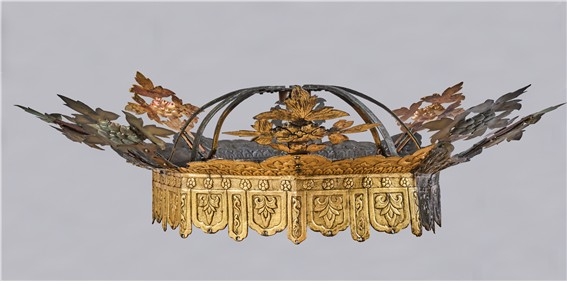 월정사팔각구층석탑 상륜부 및 금속장엄물 보개