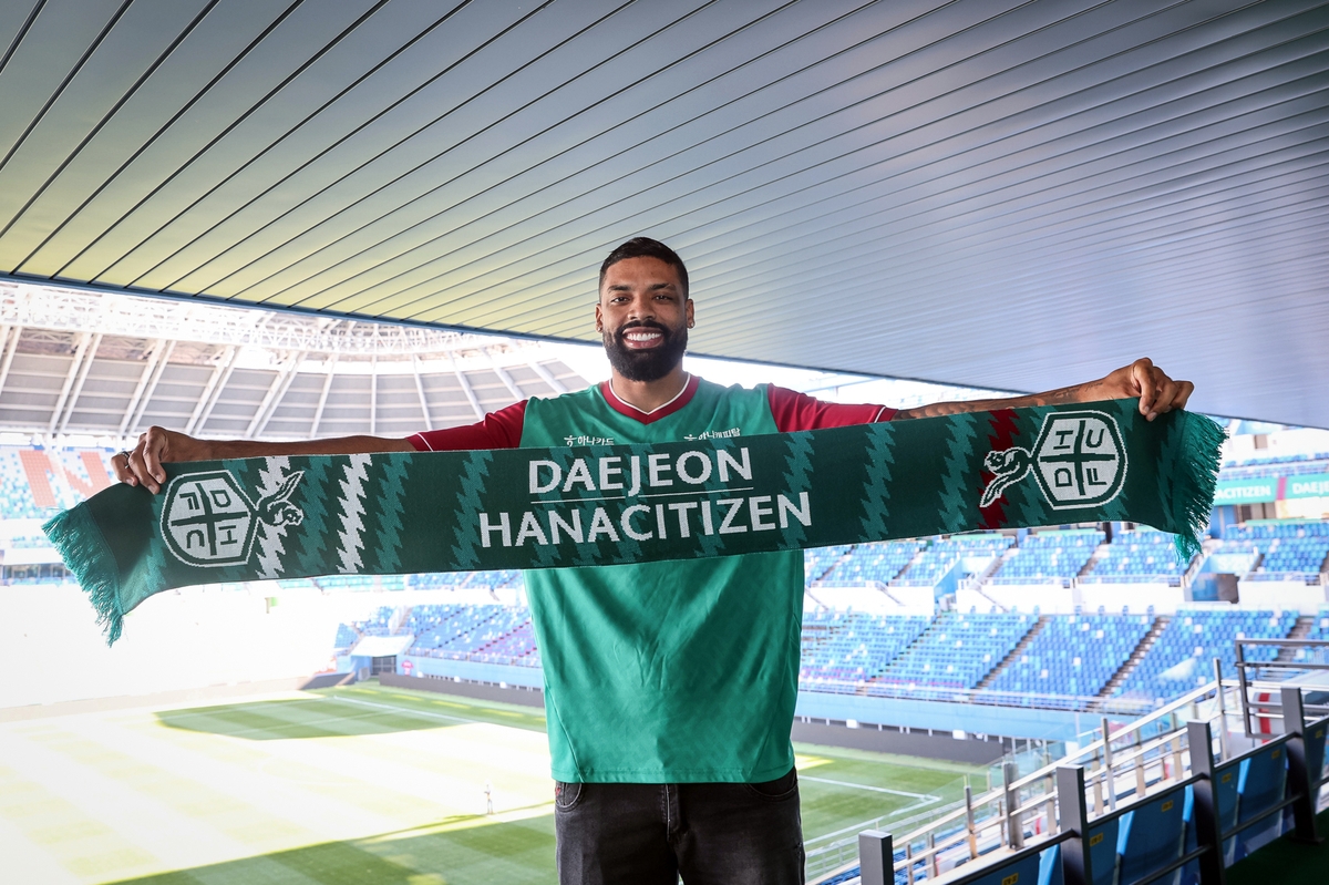 대전의 새 외국인 공격수 디오고.