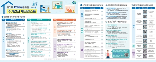 이사할 땐 '경기도 1인가구 주거안전 체크리스트' 활용해 보세요 - 1