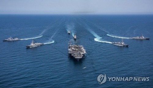 La foto de archivo muestra las maniobras militares conjuntas entre Corea del Sur y EE. UU.