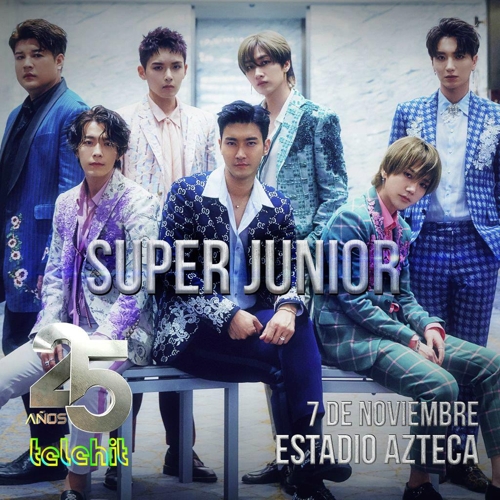 Super Junior realizará una actuación en los premios de música mexicanos