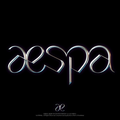 La imagen, proporcionada por SM Entertainment, muestra el logo de su nuevo grupo femenino de K-pop, aespa. (Prohibida su reventa y archivo)