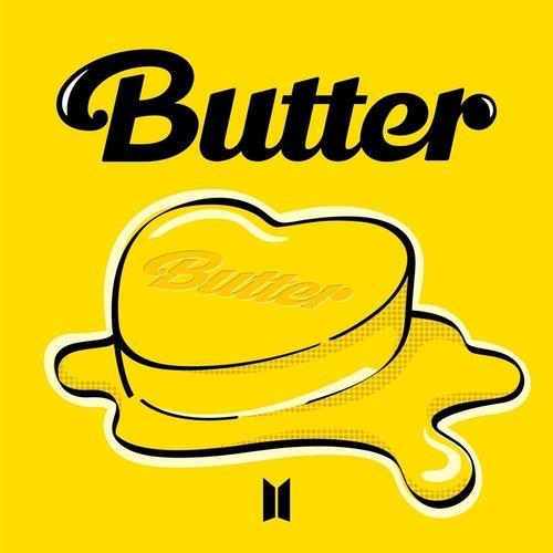 La imagen, proporcionada por Big Hit Music, muestra la portada digital de "Butter", el nuevo sencillo en inglés de la sensación del K-pop BTS. (Prohibida su reventa y archivo)