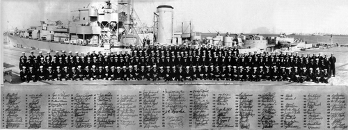 La foto, proporcionada por el Monumento Conmemorativo de la Guerra de Corea, muestra la unidad naval tipo fragata "Almirante Padilla" de Colombia, que fue enviada a luchar con Corea del Sur en la Guerra de Corea de 1950-53. (Prohibida su reventa y archivo)