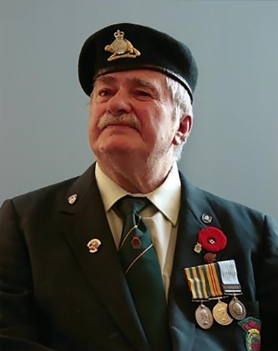 Esta fotografía sin fechar, proporcionada por el Ministerio de los Asuntos de Patriotas y Veteranos, muestra a John Robert Cormier, un difunto veterano canadiense de la Guerra de Corea de 1950-53. (Prohibida su reventa y archivo)