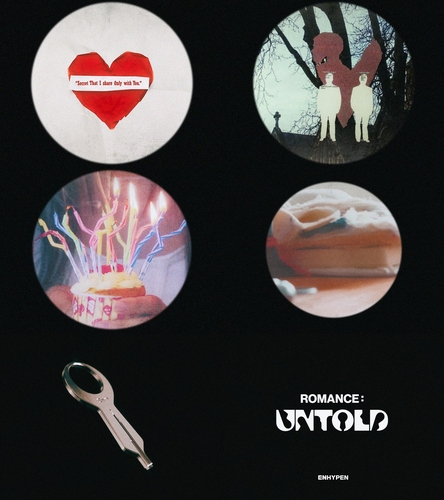 En la foto, sin fechar, proporcionada por la agencia de representación Belift Lab, se muestra la imagen promocional de "Romance: Untold", el segundo álbum de larga duración del grupo masculino de K-pop Enhypen, que será publicado el 12 de julio de 2024. (Prohibida su reventa y archivo)