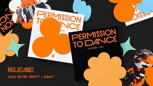 La foto, sin fechar, proporcionada por BigHit Music, muestra una imagen promocional del próximo álbum en directo de BTS, "Permission to Dance on Stage - Live". (Prohibida su reventa y archivo)
