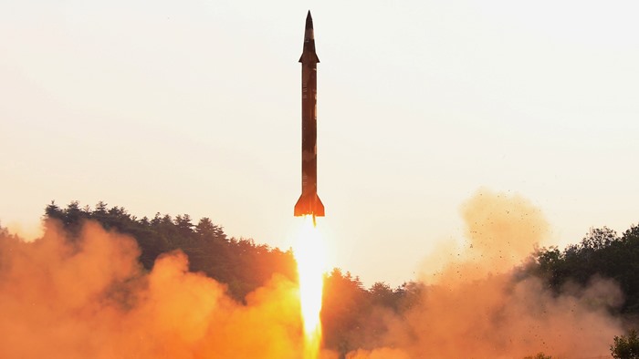 朝鲜今射弹道导弹 韩美初步认为取得成功