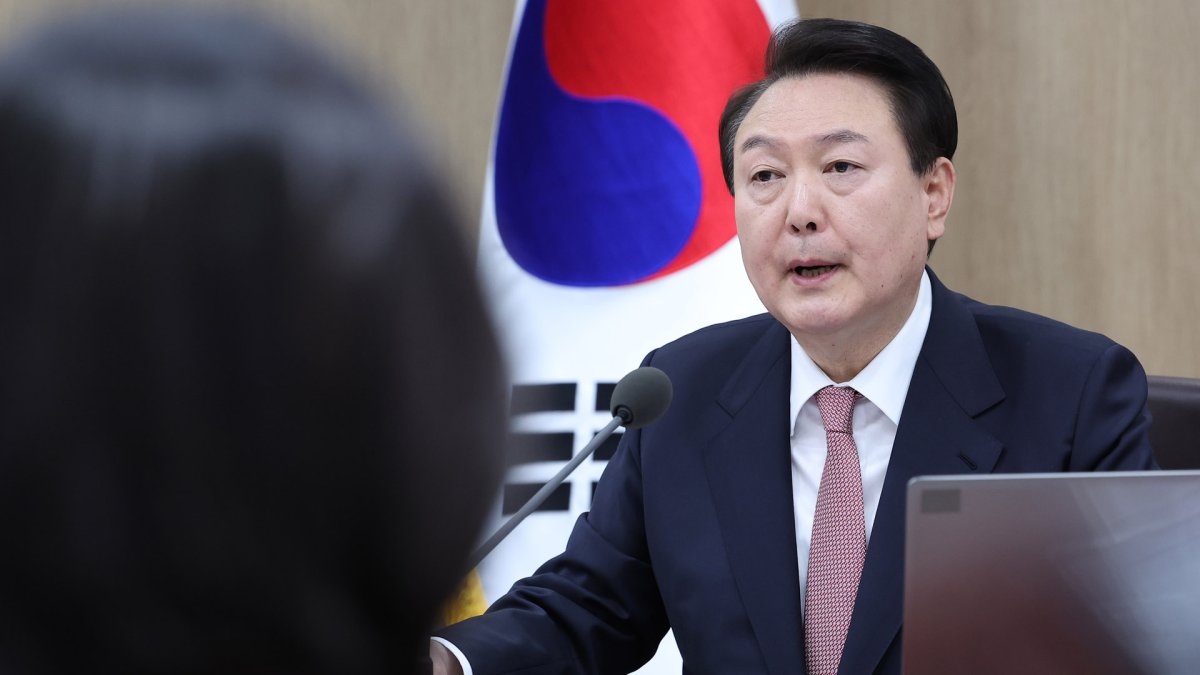 尹大統領　生中継で韓日首脳会談の意味説明（３月２１日）