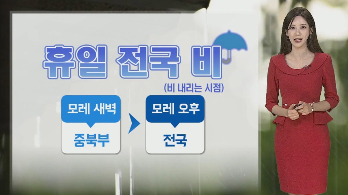 [날씨] 주말 곳곳 비…연휴 기간 호우 주의