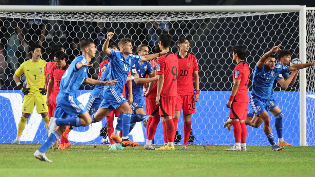 Mondial U20 : la Corée du Sud échoue aux portes de la finale face à l'Italie