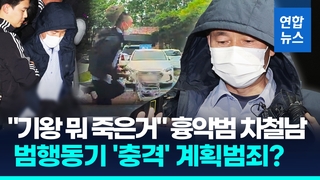 [영상] "술 한잔하자" 유인한 후…차철남 '시흥 살인' 전말, 계획범죄?