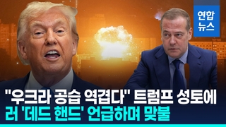 [영상] 트럼프 "러, 우크라 공습 역겹다"…러시아는 '핵위협' 맞불