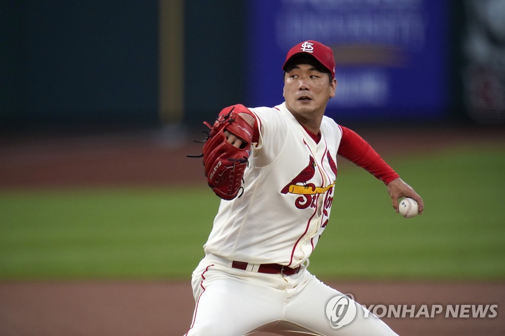 Cardinals' Kim Kwang-hyun seeks 2nd win of season vs. familiar foe