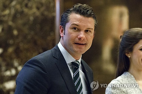 Trump picks Fox News Channel host Pete Hegseth as Pentagon chief