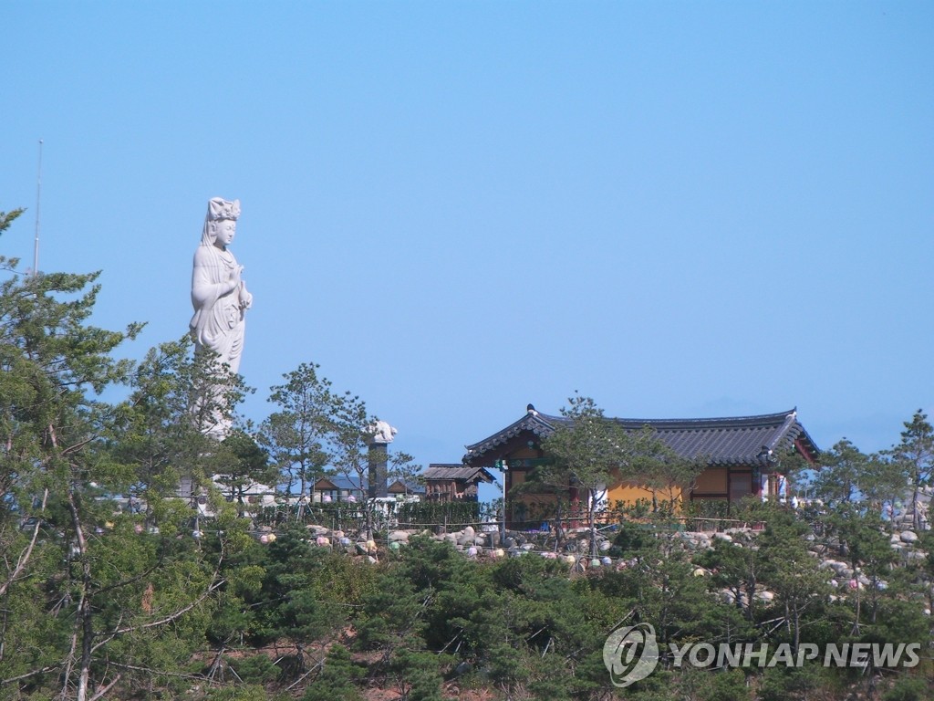 낙산사 해수관음상