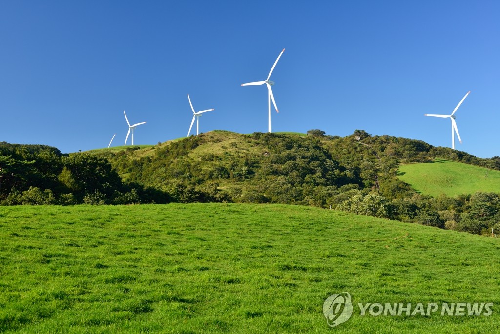 풍력발전단지(연합뉴스 자료사진)