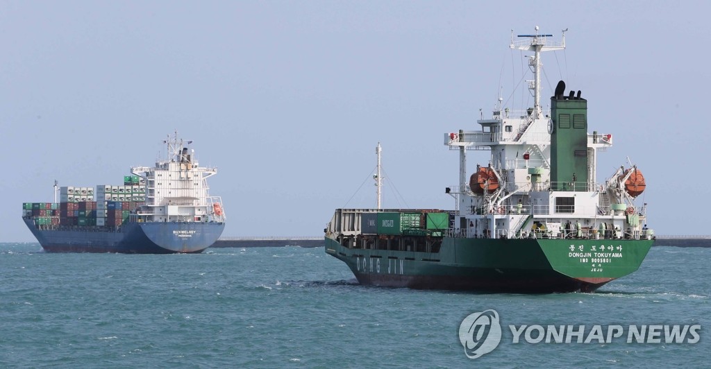 제주∼中칭다오 화물선 내달 취항 전망…정부, 개설합의