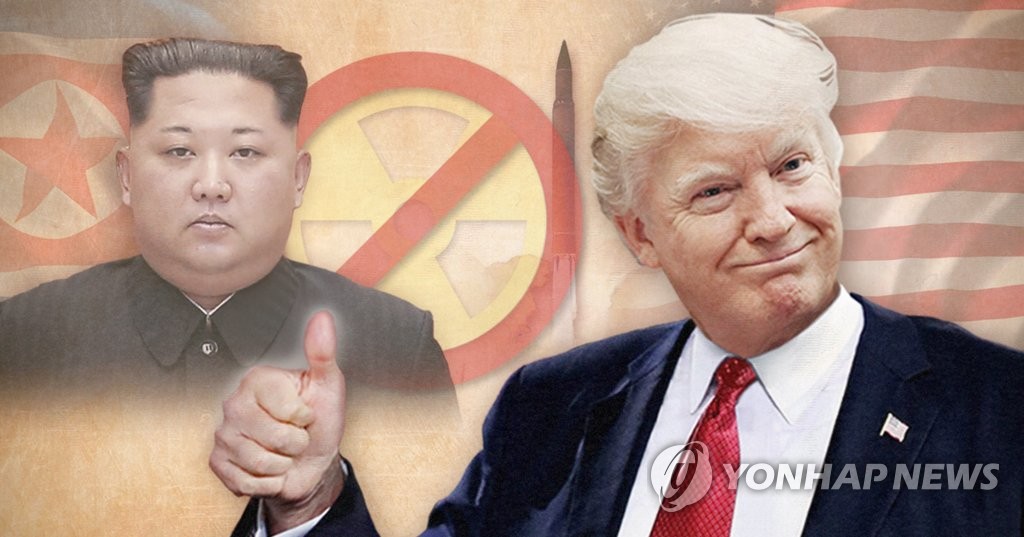 트럼프, 북한 핵실험장 폐지와 ICBM 시험발사 중지 환영 (PG)