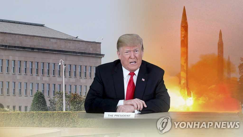 트럼프 "北, 미사일 발사장 복구하는게 맞다면 매우 실망" (CG)