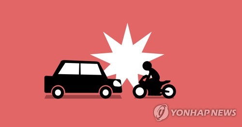 경북 구미서 승용차와 충돌한 오토바이 운전자 사망