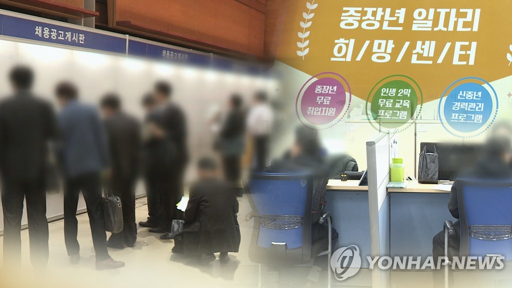 (Yonhap Feature) Middle-aged workers feel pinch of economic downturn - 1