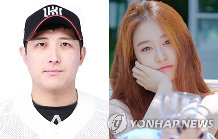 Baseball star Hwang Jae-gyun, T-ara's Jiyeon confirm relationship, plan to tie knot this winter