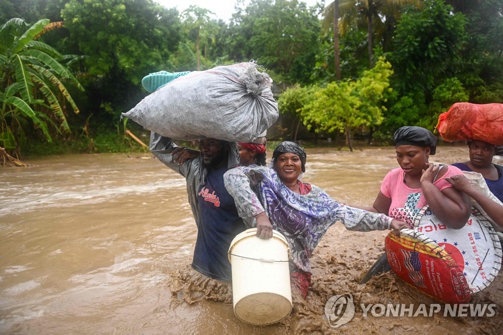 HAITI-WEATHER-RAINS
