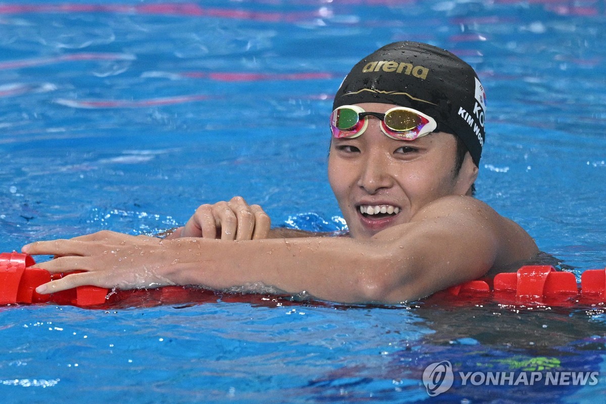 김우민, 세계수영선수권 남자 자유형 400ｍ 우승
