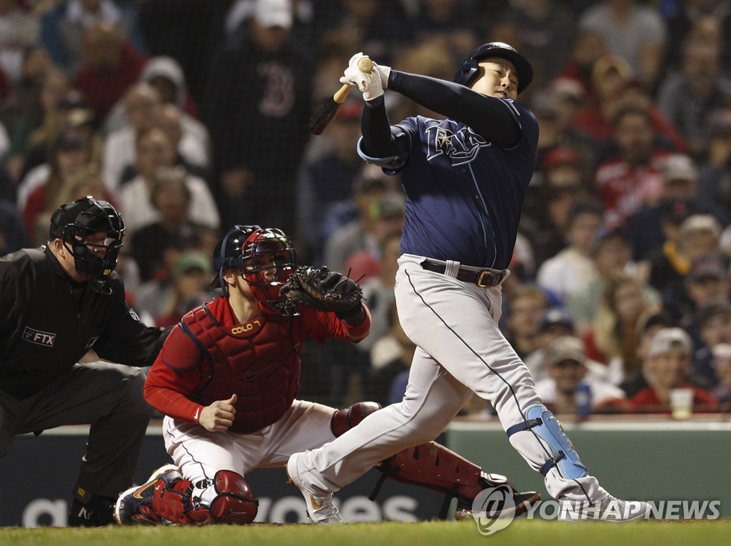 Choi Ji-man futile at plate as Rays get eliminated in ALDS