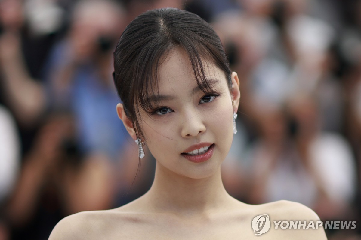 BLACKPINK's Jennie is seen in this EPA file photo taken during the 76th Cannes Film Festival in Cannes, France, on May 23, 2023. (Yonhap)