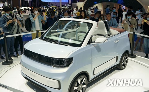 작년 7월 이후 중국내 최다 판매 전기차는 훙광 미니