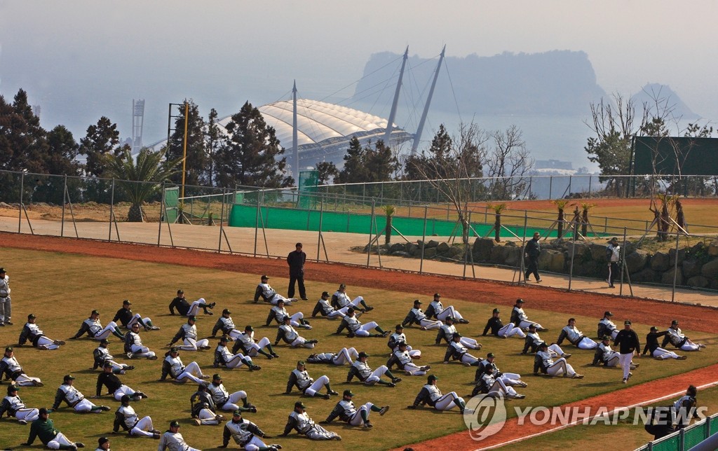 겨울 전지훈련은 제주로 유치목표 달성 총력전 | 연합뉴스