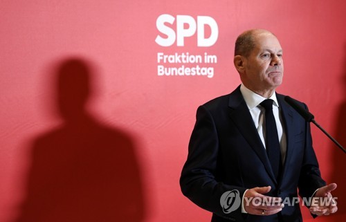 올라프 숄츠 독일 사회민주당 총리 후보 [로이터 연합뉴스 자료사진]