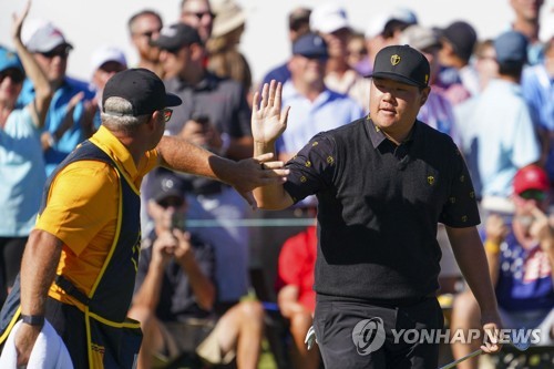 Im Sung-jae earns half point as Internationals go winless at Presidents Cup