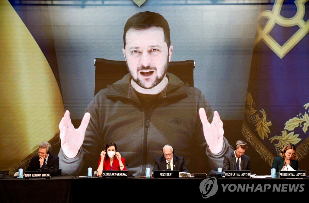 볼로디미르 젤렌스키 우크라이나 대통령