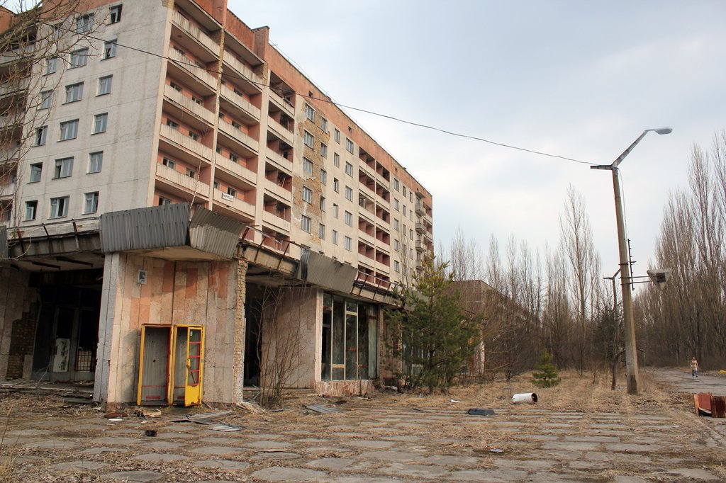 체르노빌 원전 인근 프리퍄티 마을