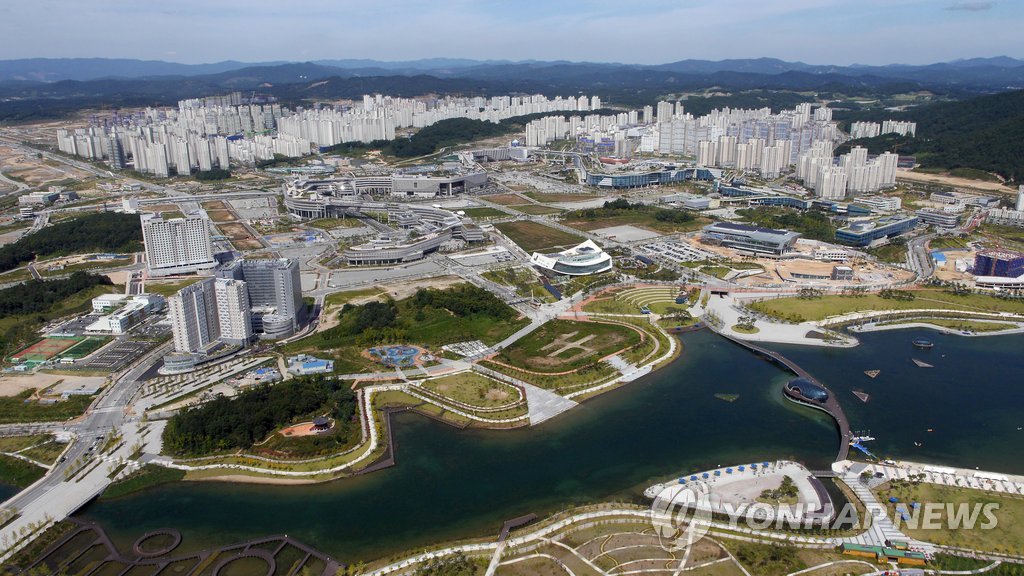 송도 신도시 공유 자전거